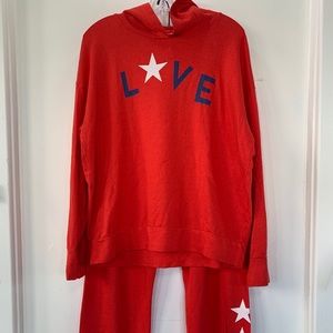 Sundry Hoodie & Pants NWOT size 3
